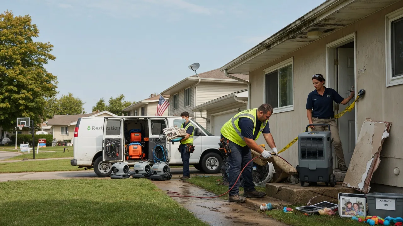 Water Damage Restoration in Capac, MI near me